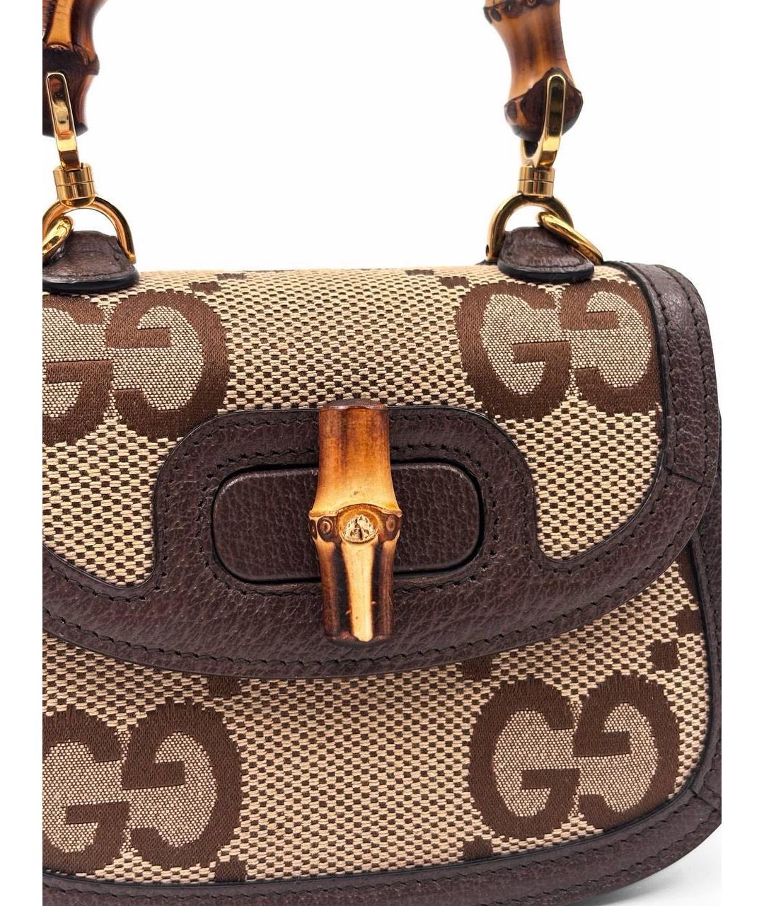 GUCCI Коричневая сумка через плечо, фото 2