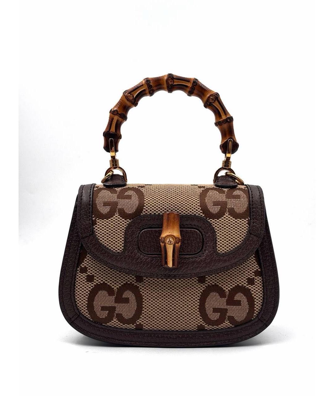 GUCCI Коричневая сумка через плечо, фото 6