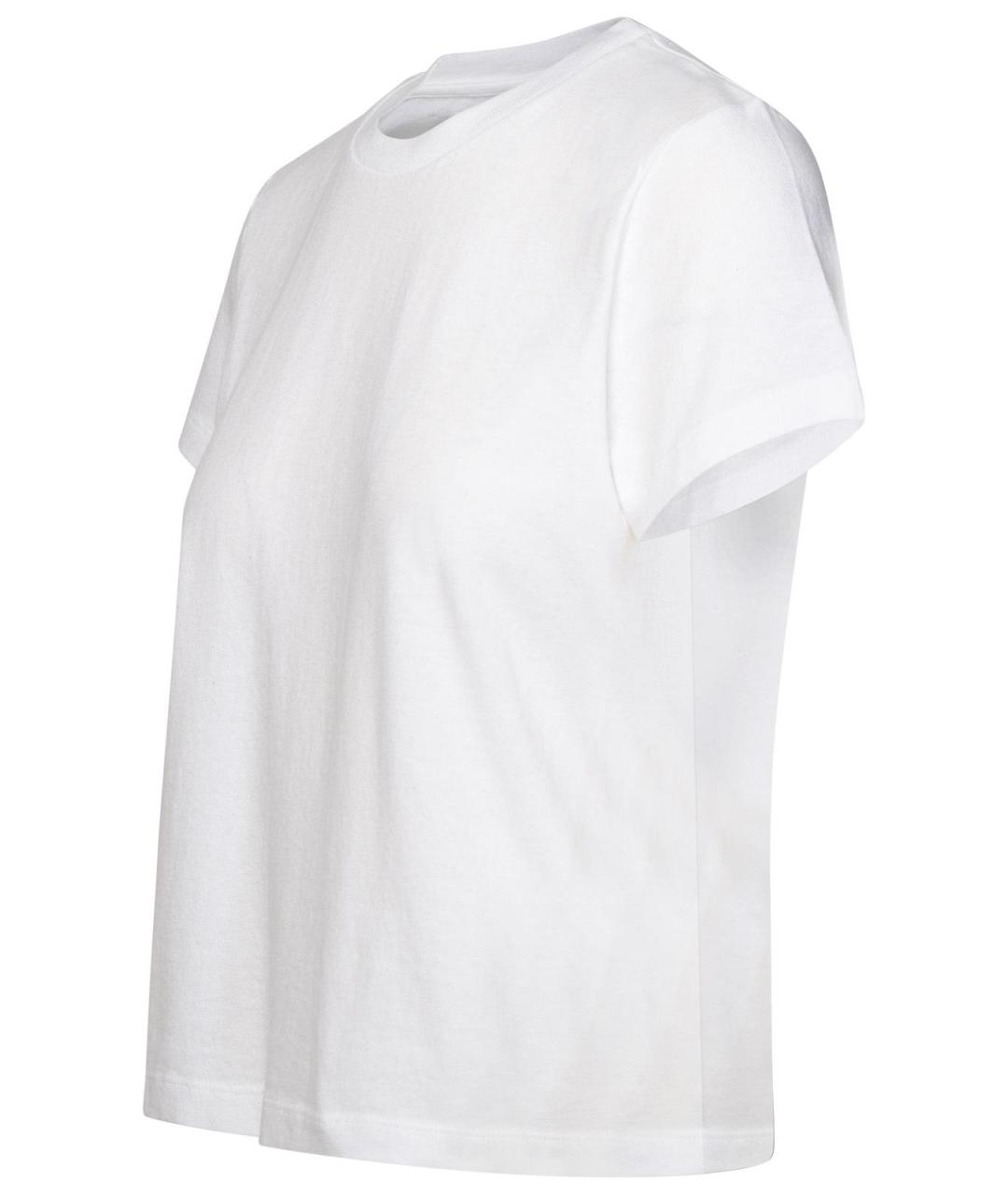 KHAITE Белая хлопковая футболка, фото 2