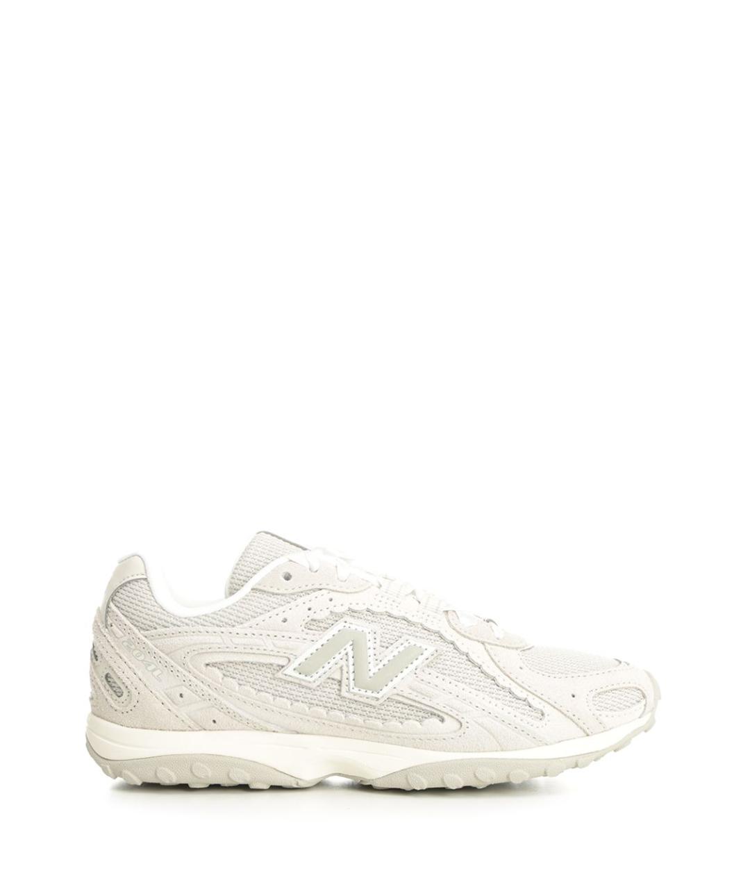 NEW BALANCE Белые текстильные низкие кроссовки / кеды, фото 1