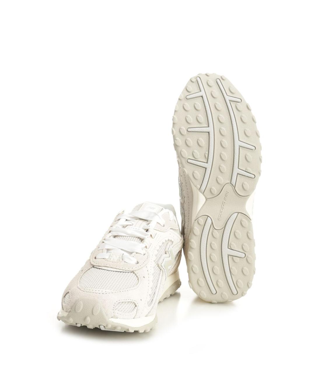 NEW BALANCE Белые текстильные низкие кроссовки / кеды, фото 5