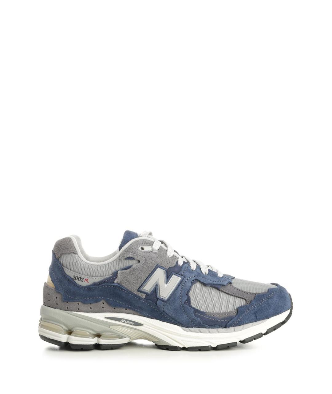NEW BALANCE Синие замшевые кроссовки, фото 1