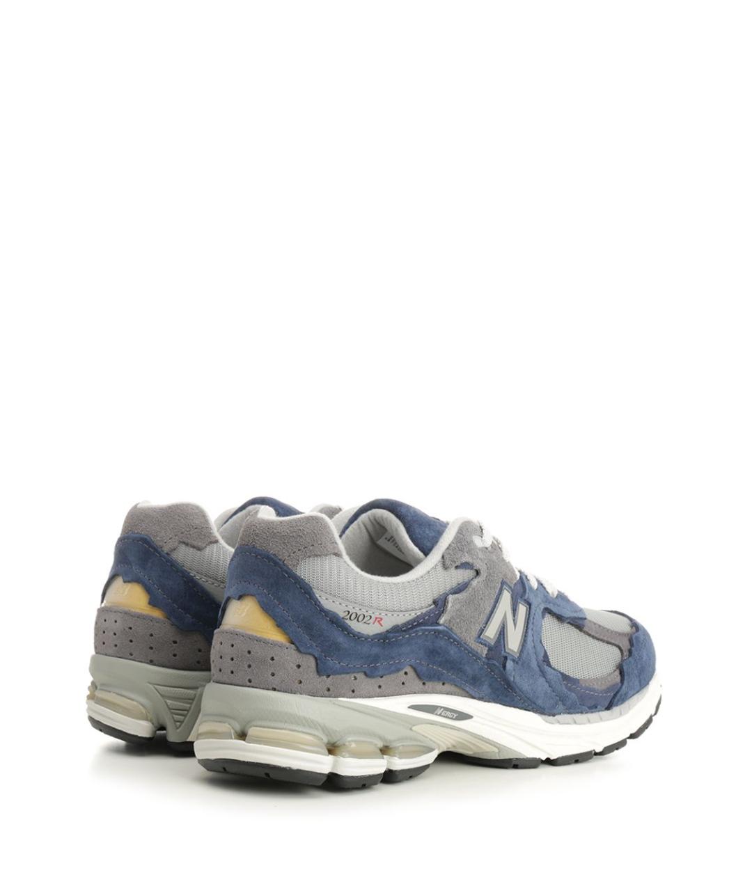 NEW BALANCE Синие замшевые кроссовки, фото 3