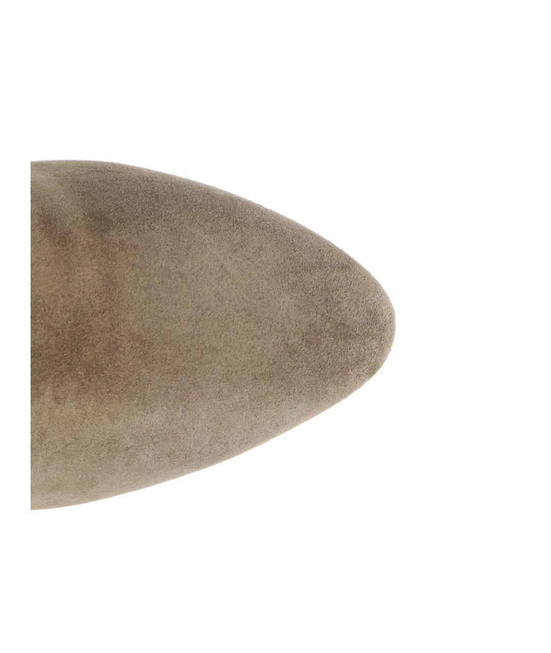 ISABEL MARANT Коричневые замшевые ботинки, фото 4