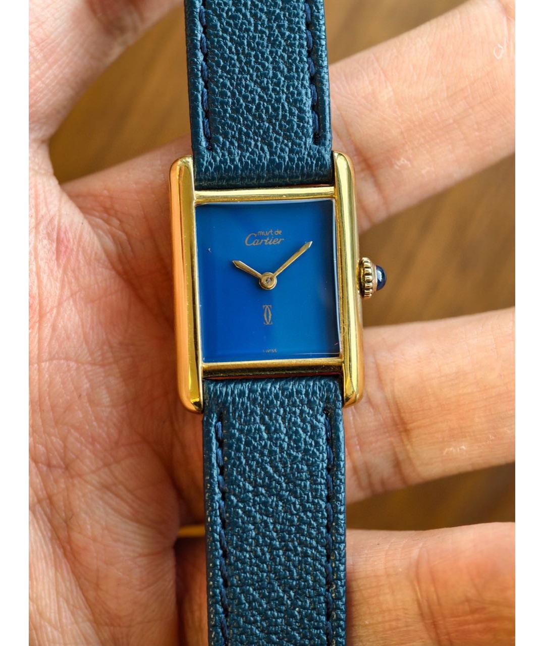 CARTIER Золотые часы, фото 7