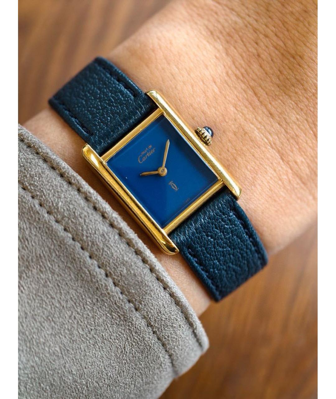 CARTIER Золотые часы, фото 5