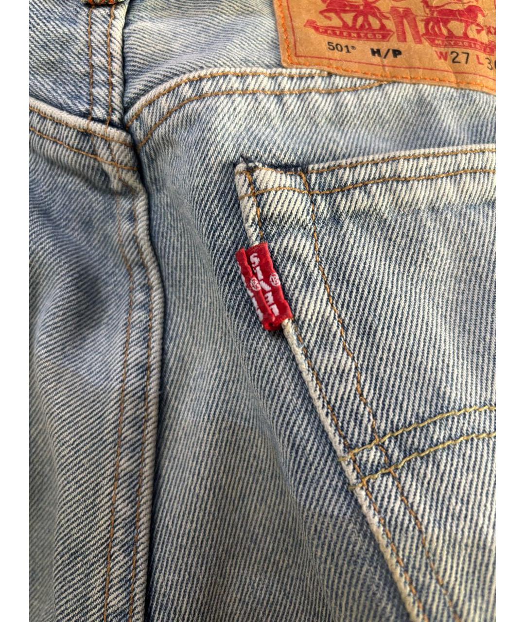 HERON PRESTON Синие прямые джинсы, фото 5