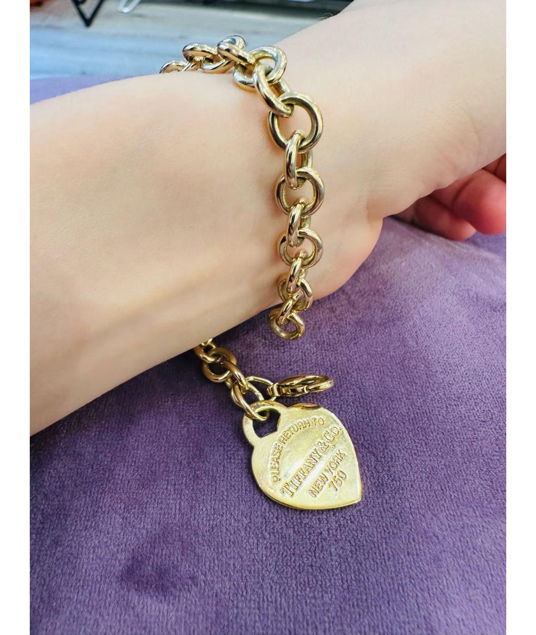 TIFFANY&CO Золотой браслет из желтого золота, фото 3