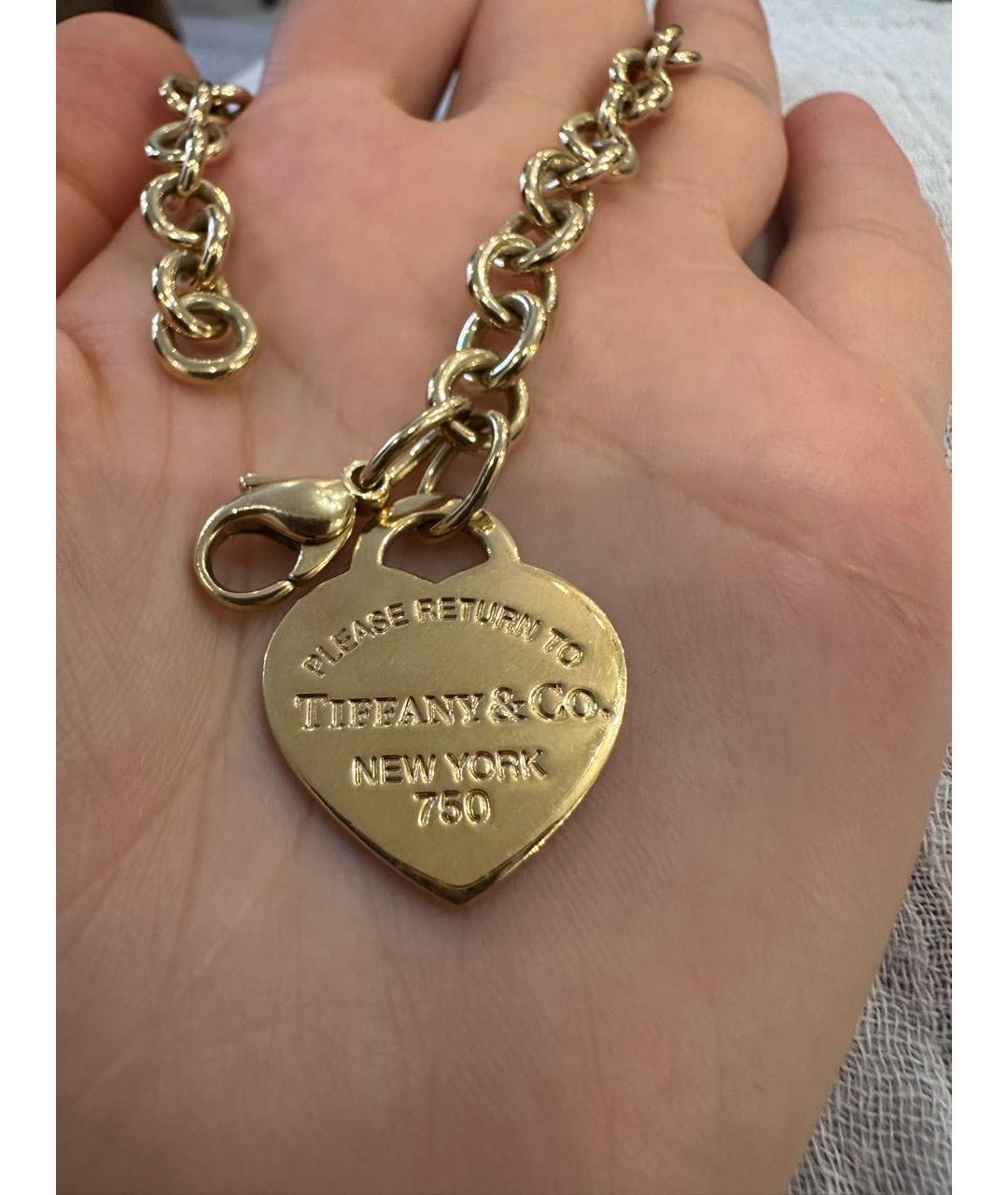 TIFFANY&CO Золотой браслет из желтого золота, фото 4