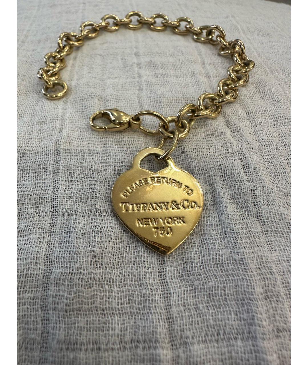 TIFFANY&CO Золотой браслет из желтого золота, фото 2