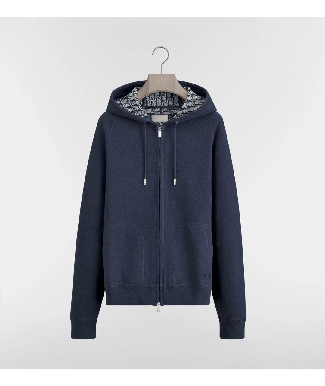 CHRISTIAN DIOR Синий хлопковый спортивный костюм, фото 5