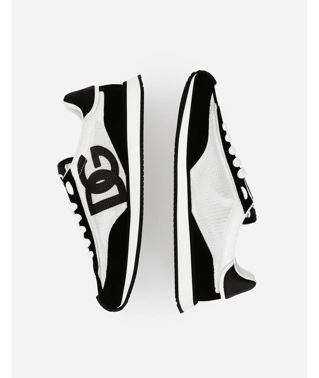 DOLCE&GABBANA Белые низкие кроссовки / кеды, фото 5