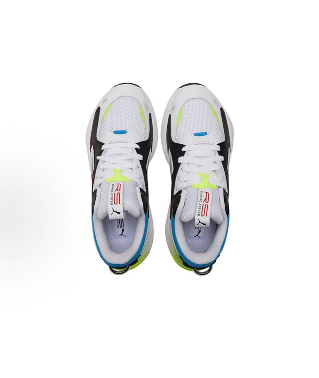 PUMA Белые кожаные низкие кроссовки / кеды, фото 2