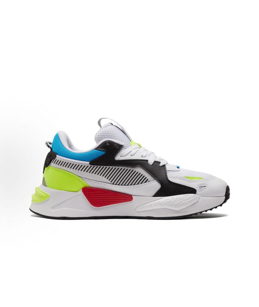 PUMA Белые кожаные низкие кроссовки / кеды, фото 4