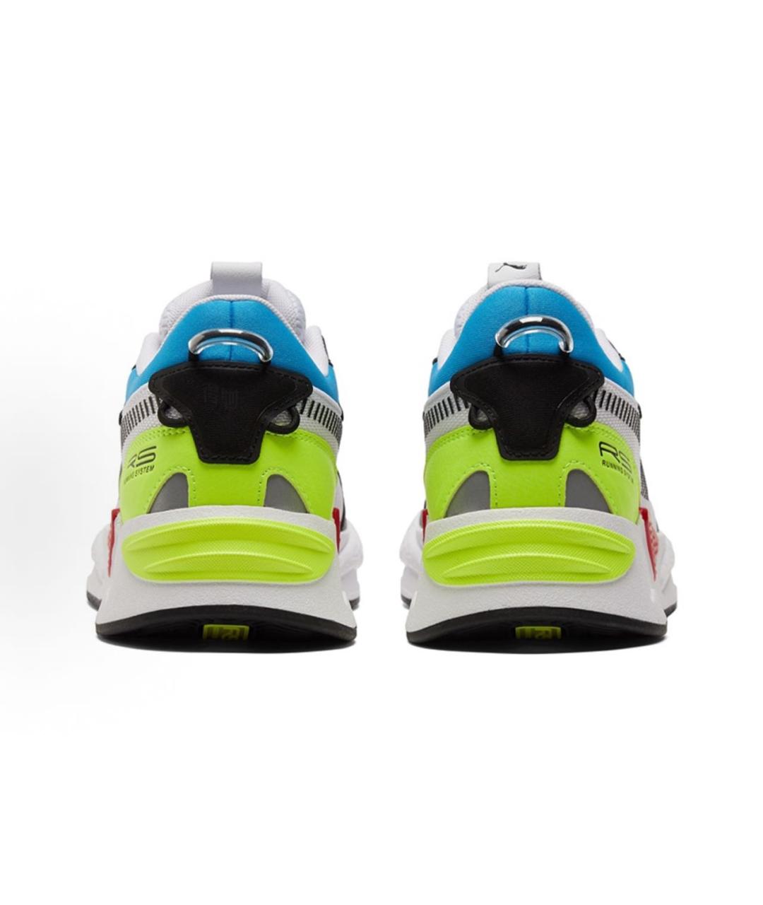 PUMA Белые кожаные низкие кроссовки / кеды, фото 3