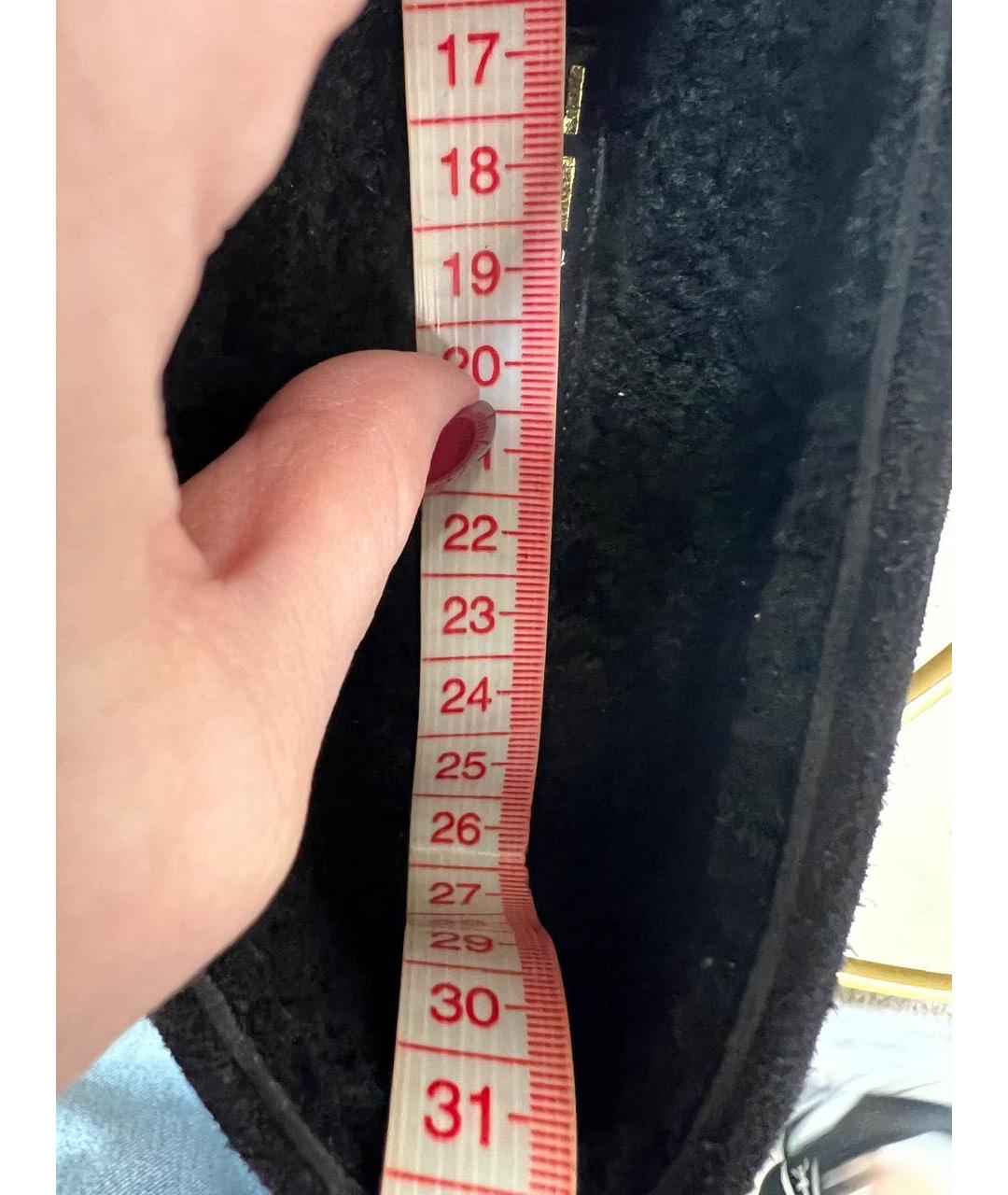 CHANEL Черные замшевые балетки, фото 7