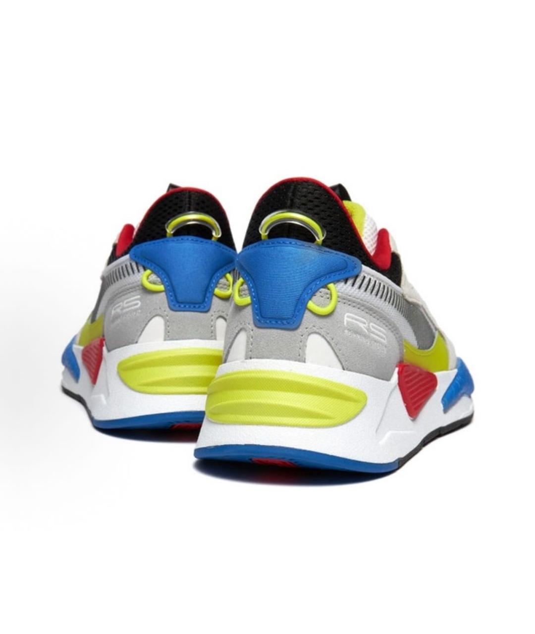 PUMA Белые кожаные низкие кроссовки / кеды, фото 2