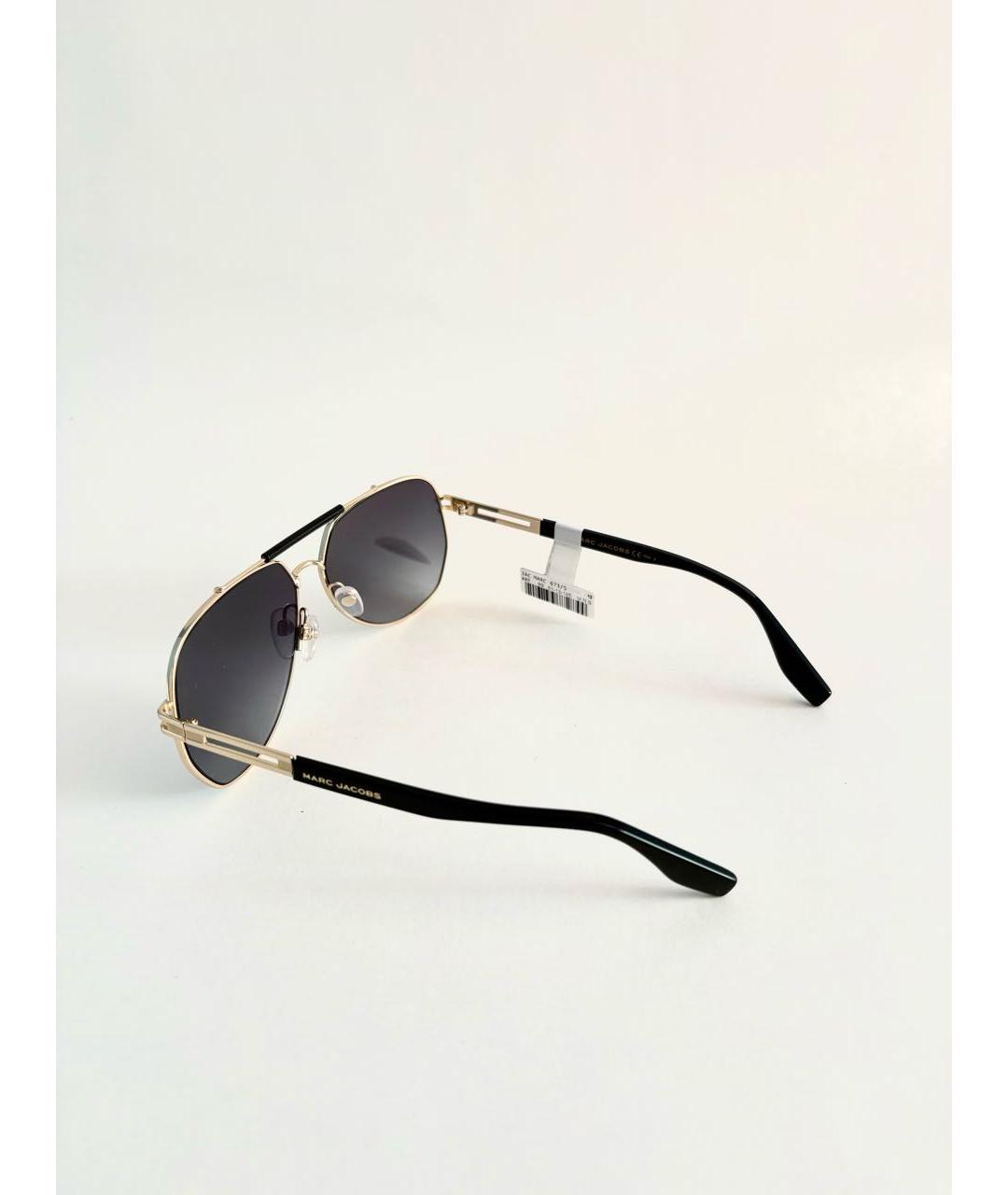 MARC JACOBS Черные металлические солнцезащитные очки, фото 6