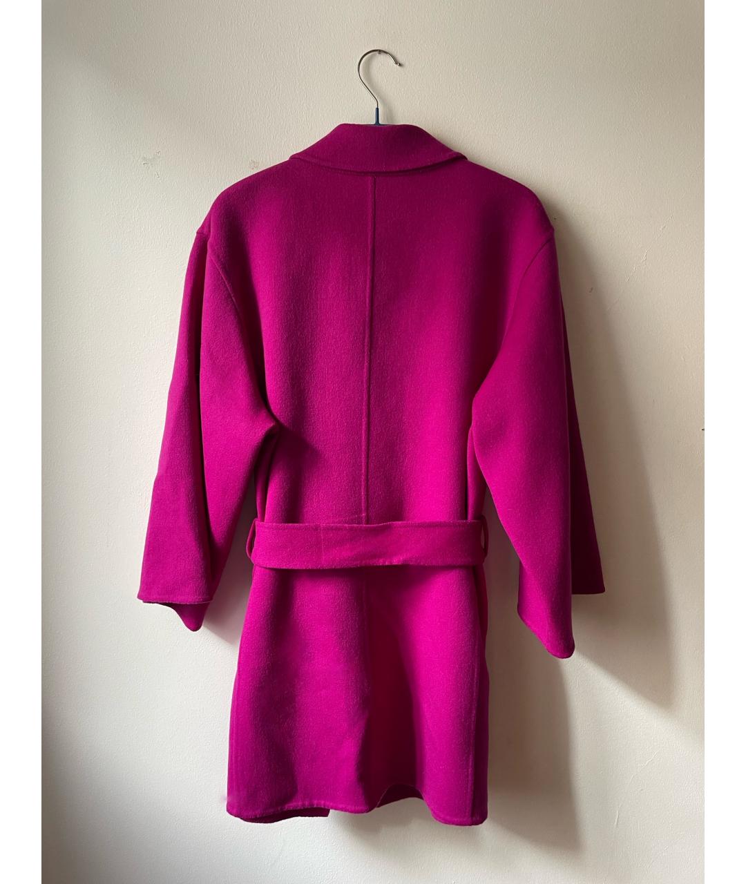 ESCADA Розовое кашемировое пальто, фото 2