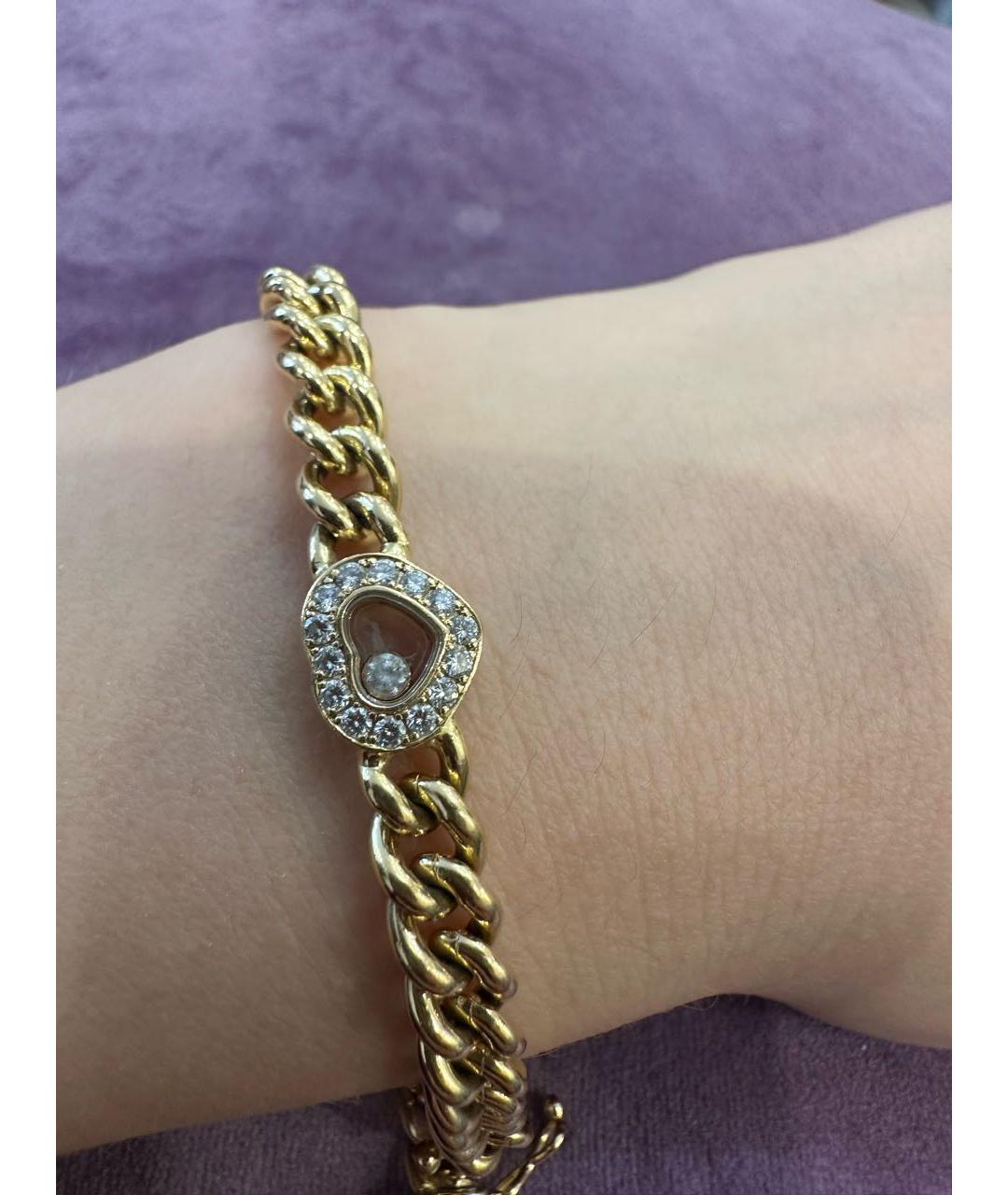 CHOPARD Золотой браслет из желтого золота, фото 3