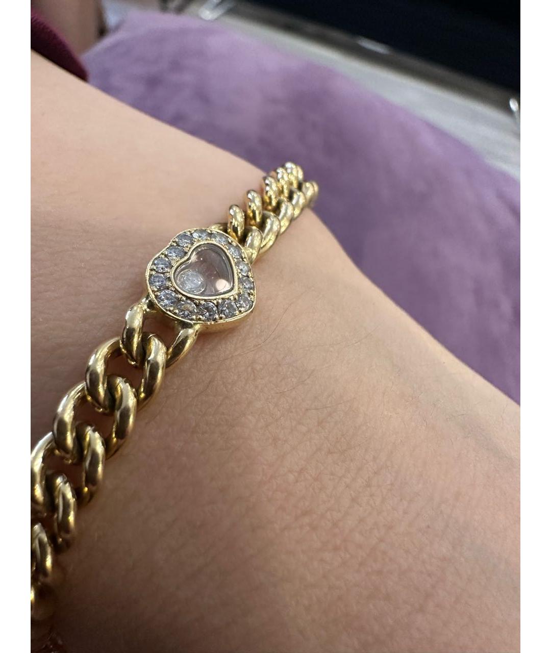 CHOPARD Золотой браслет из желтого золота, фото 4