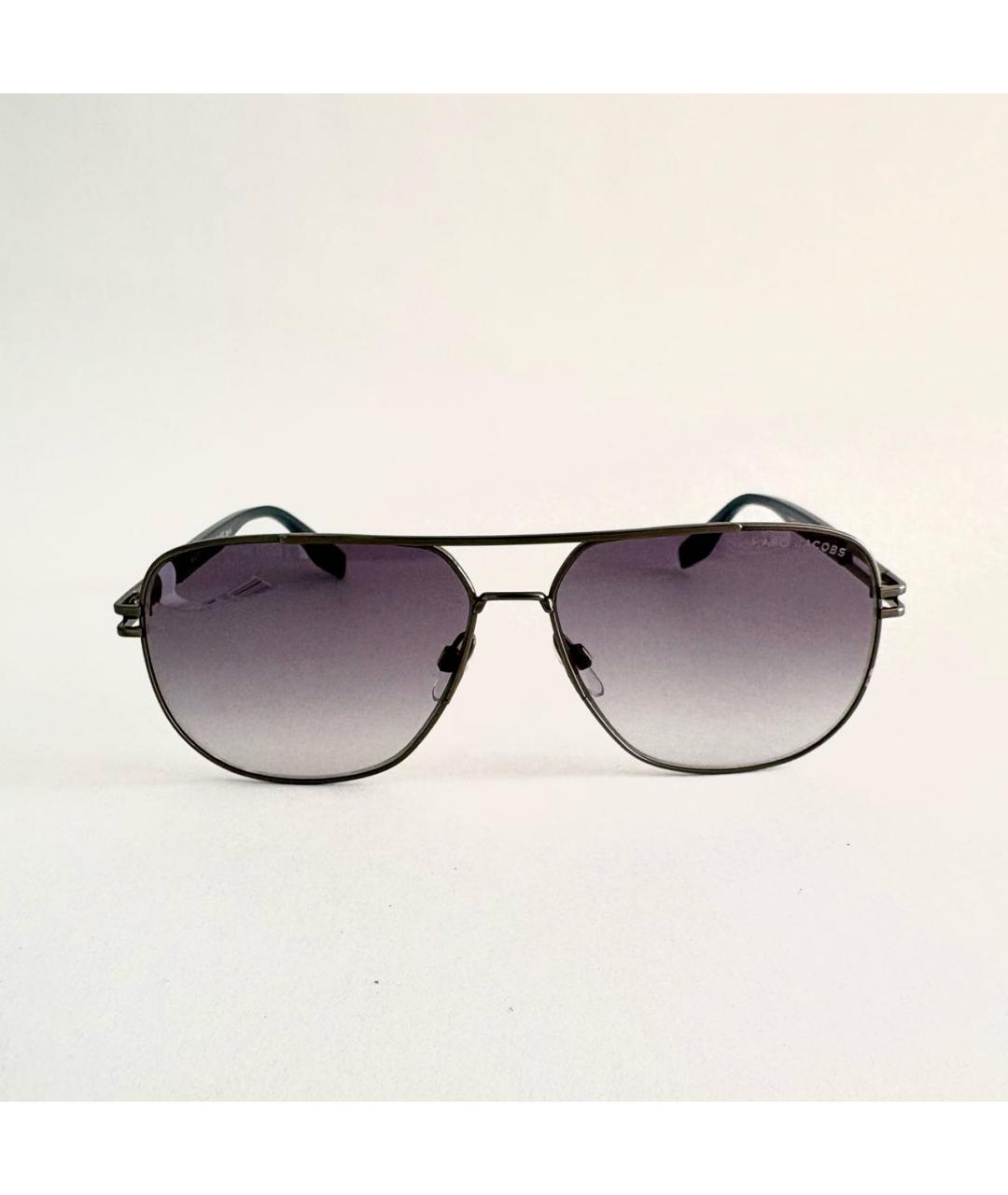 MARC JACOBS Серые металлические солнцезащитные очки, фото 2