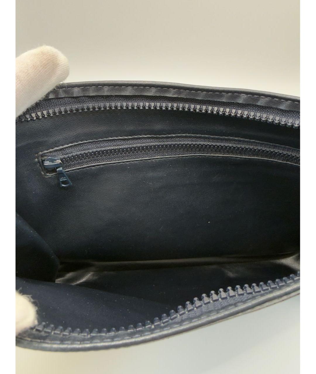 CELINE Темно-синяя барсетка, фото 5