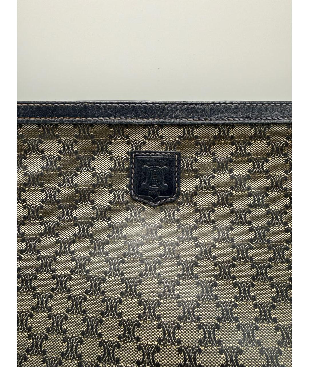 CELINE Темно-синяя барсетка, фото 3