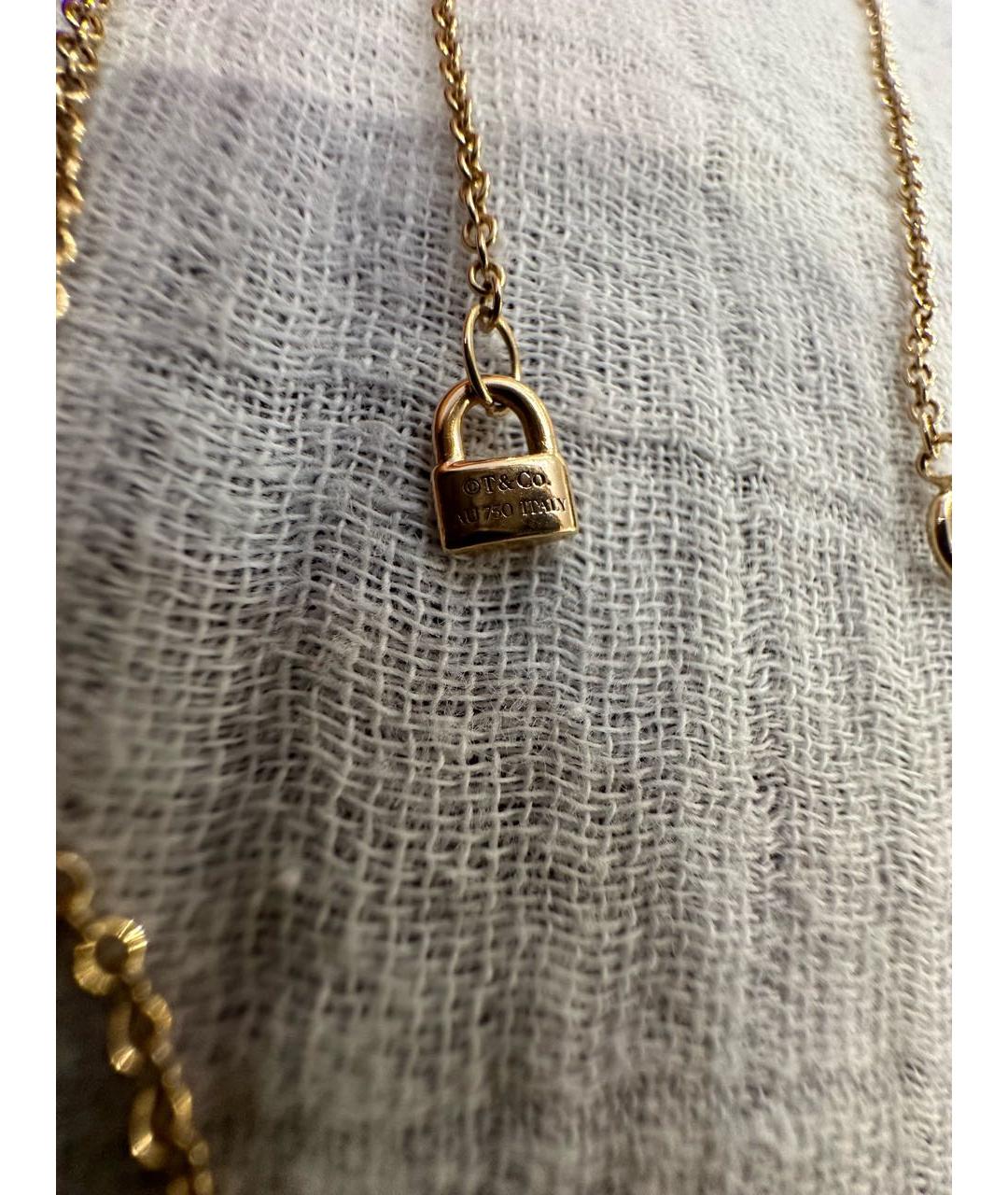 TIFFANY&CO Золотое колье из розового золота, фото 7