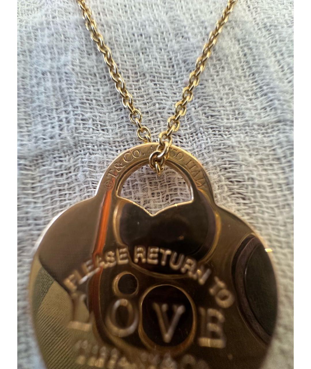 TIFFANY&CO Золотое колье из розового золота, фото 6