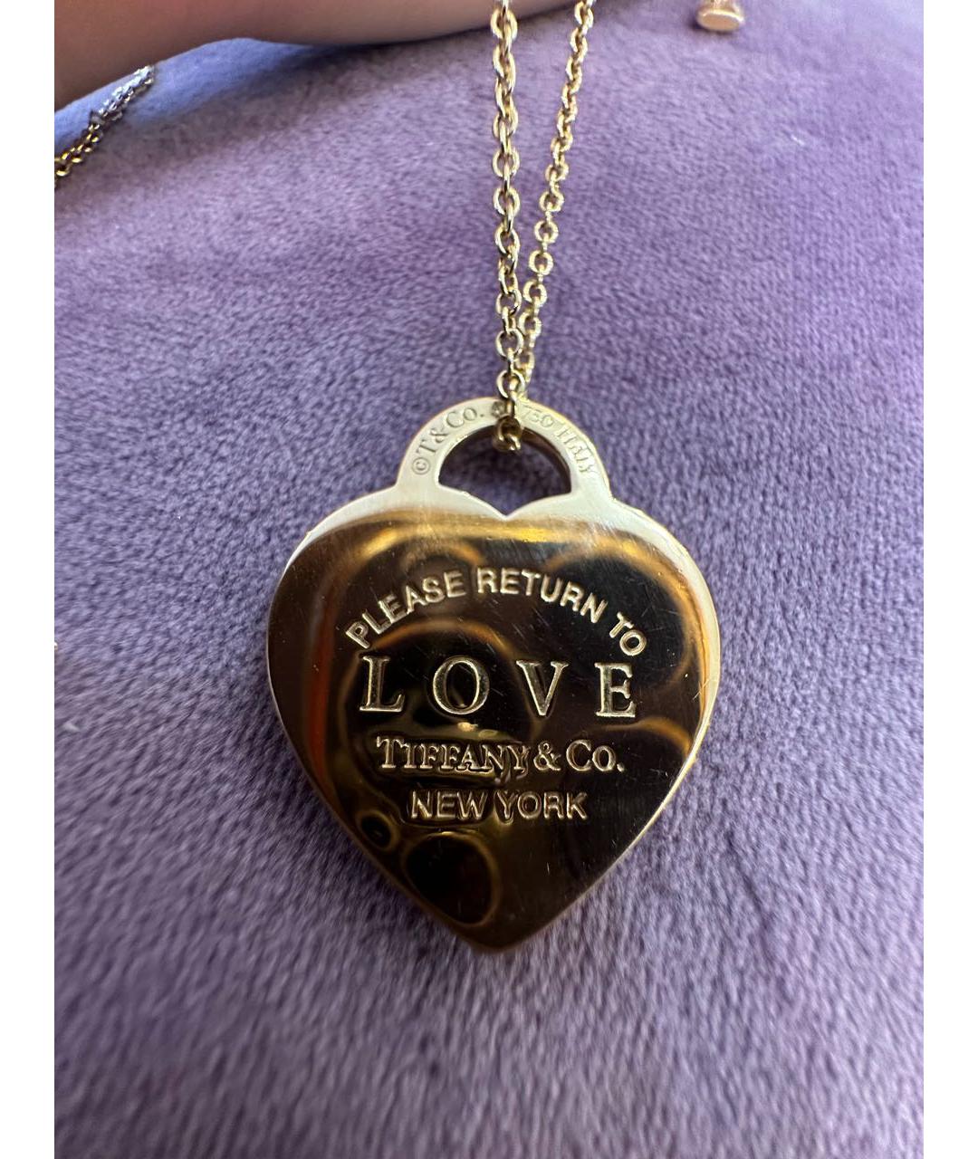 TIFFANY&CO Золотое колье из розового золота, фото 3