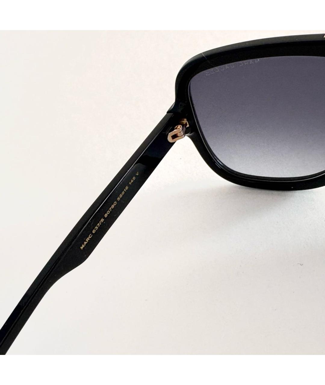 MARC JACOBS Черные металлические солнцезащитные очки, фото 5