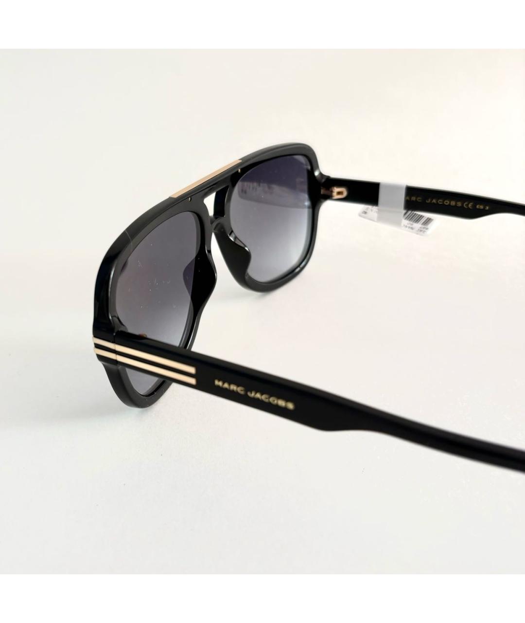 MARC JACOBS Черные металлические солнцезащитные очки, фото 8