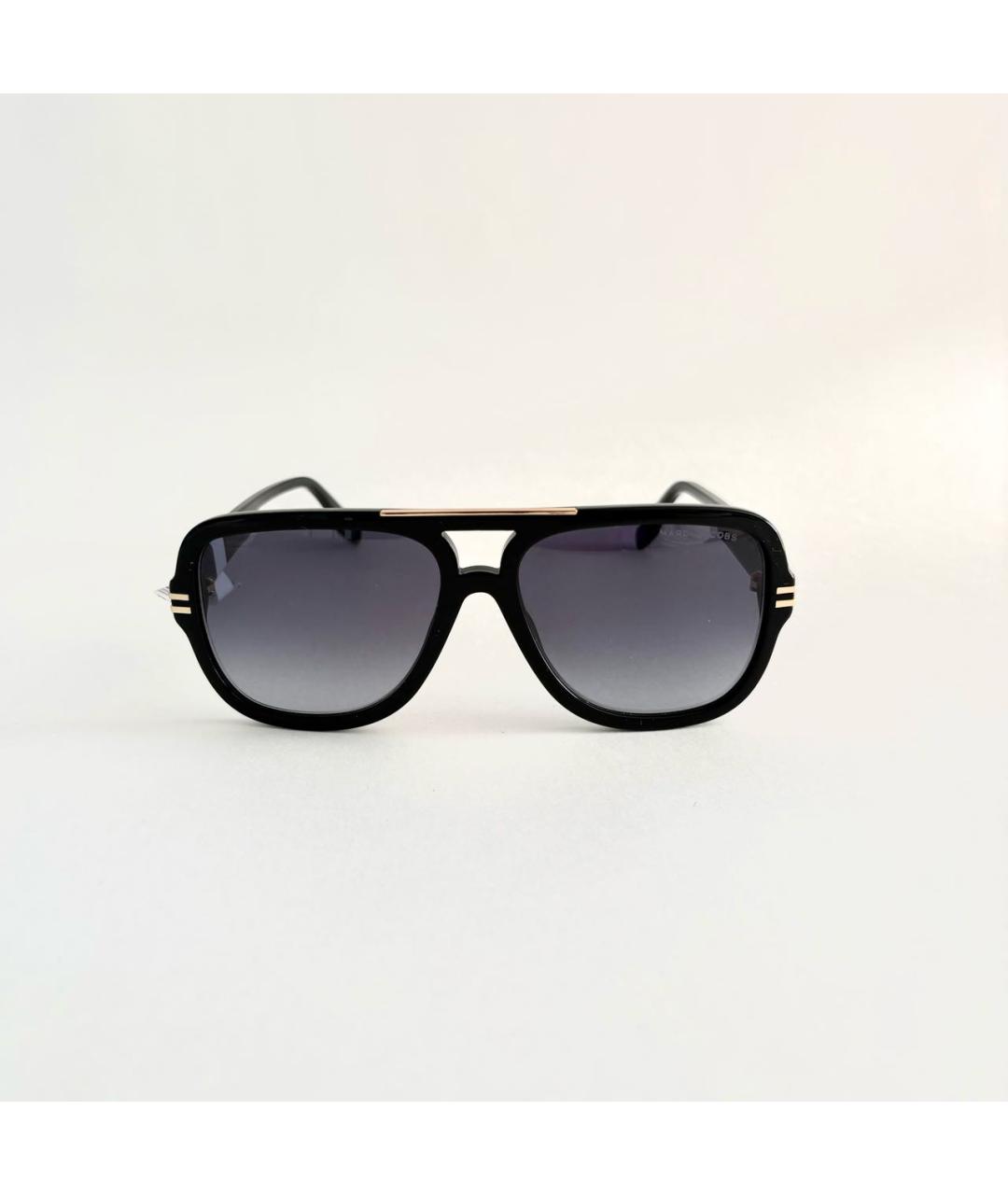 MARC JACOBS Черные металлические солнцезащитные очки, фото 3