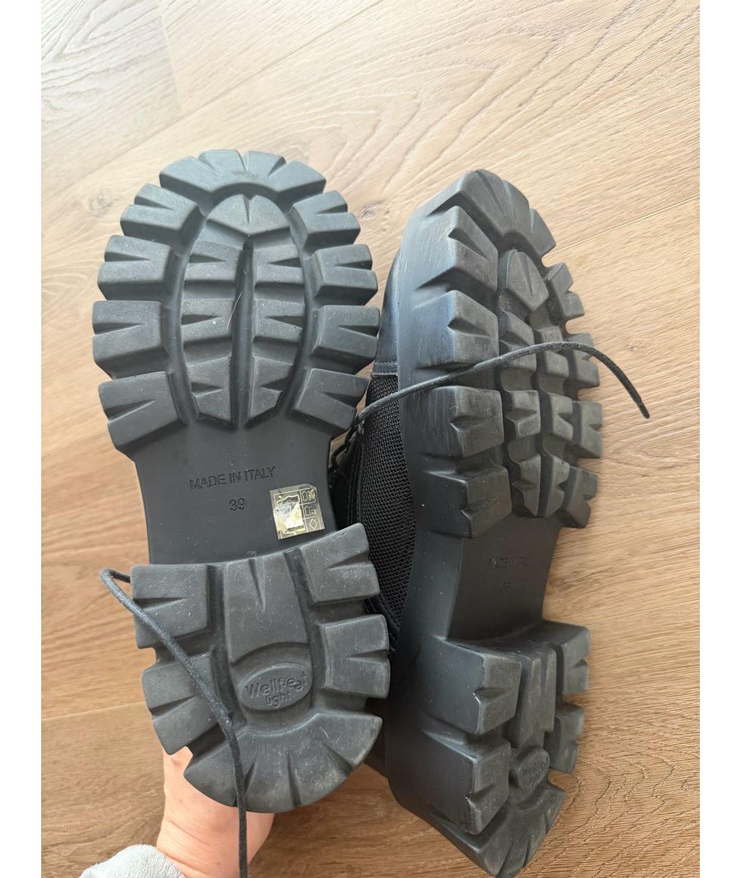 PREMIATA Черные кожаные ботильоны, фото 3