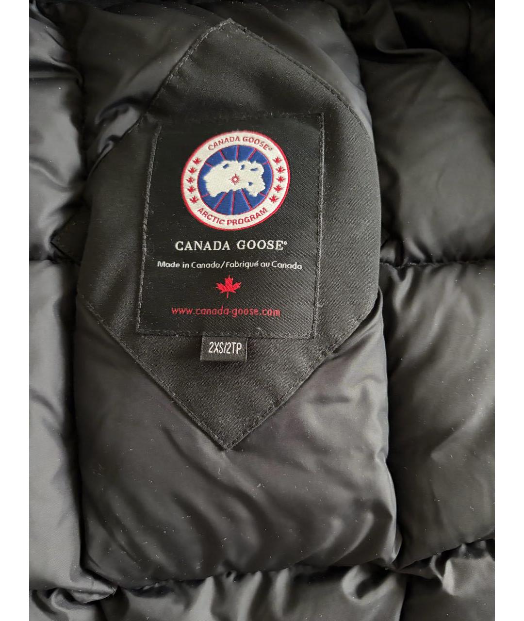 CANADA GOOSE Черная парка, фото 7