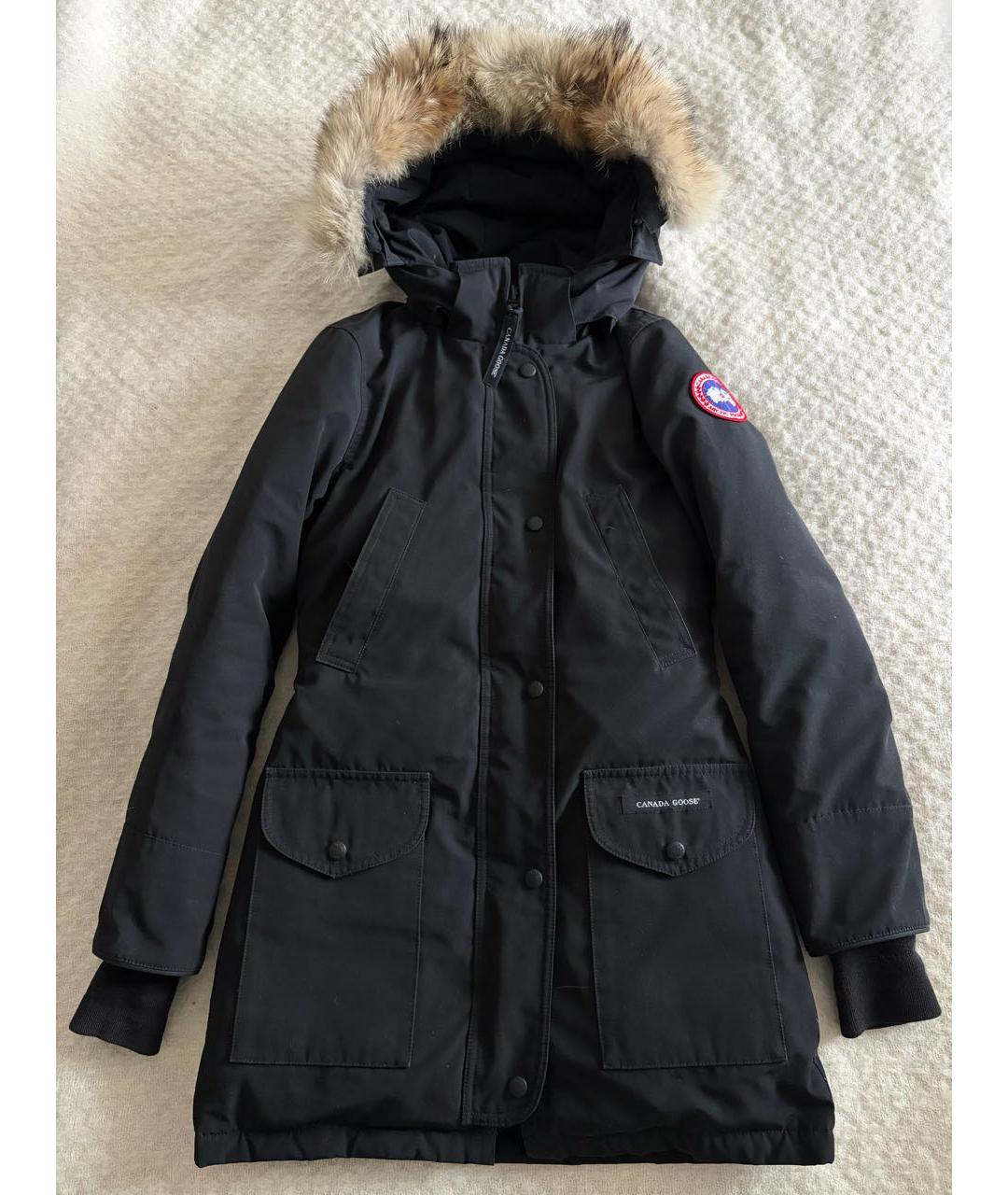 CANADA GOOSE Черная парка, фото 4