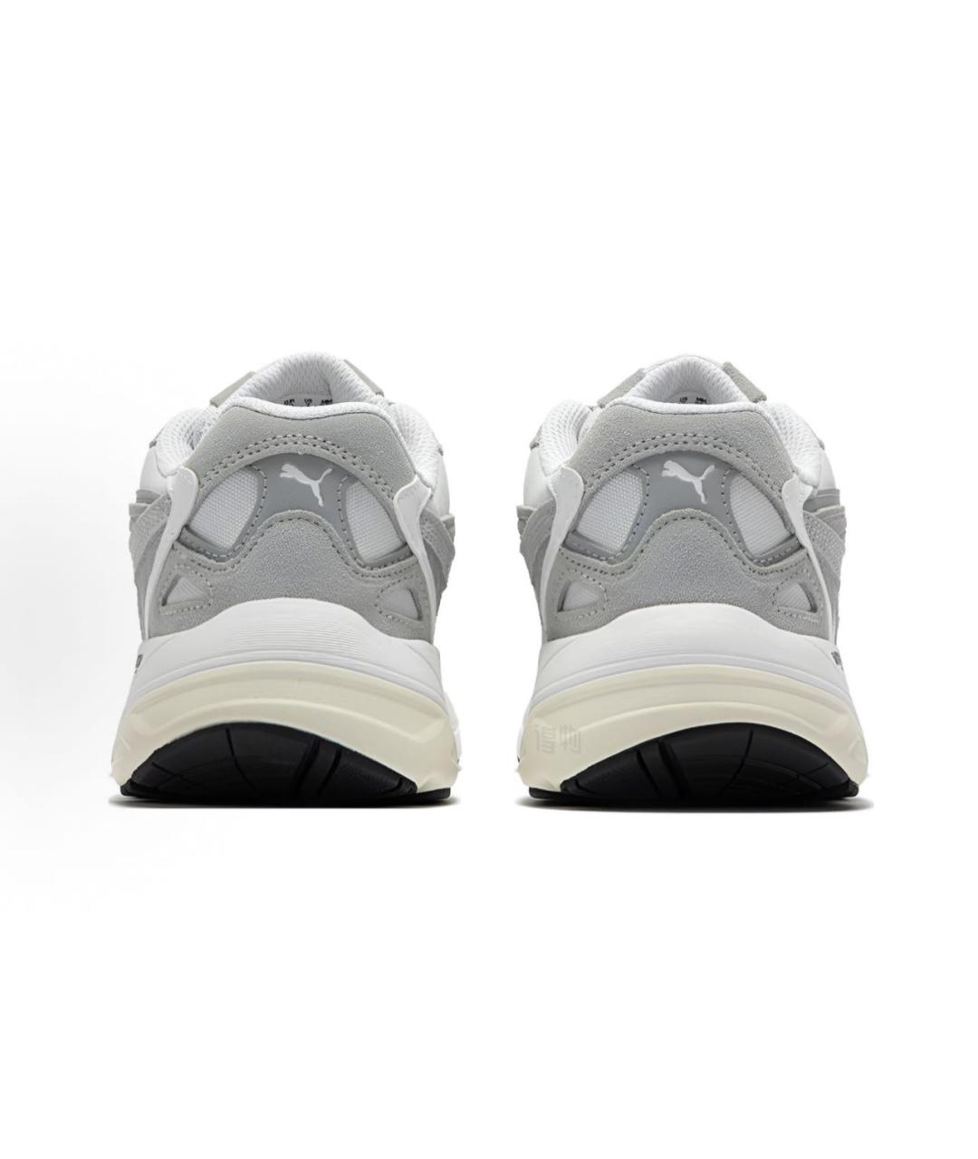 PUMA Серые кожаные кроссовки, фото 2
