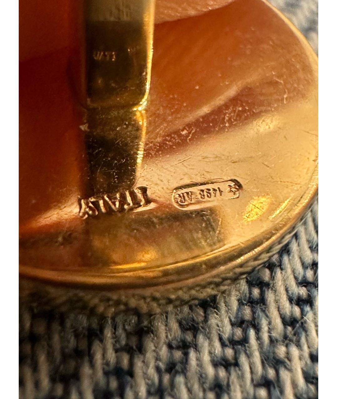 BVLGARI Золотые запонки из желтого золота, фото 7