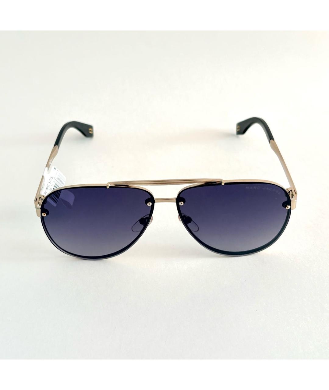 MARC JACOBS Черные металлические солнцезащитные очки, фото 4