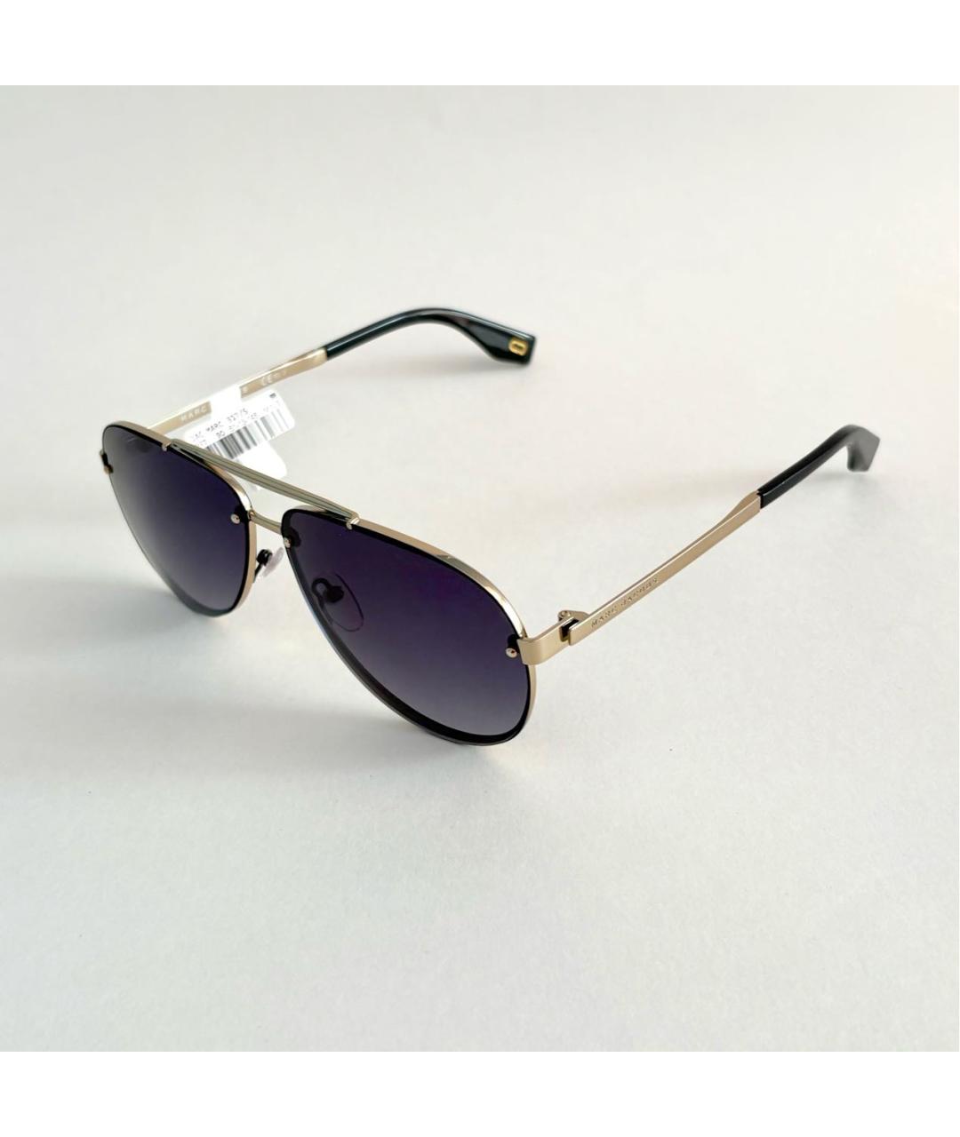 MARC JACOBS Черные металлические солнцезащитные очки, фото 7