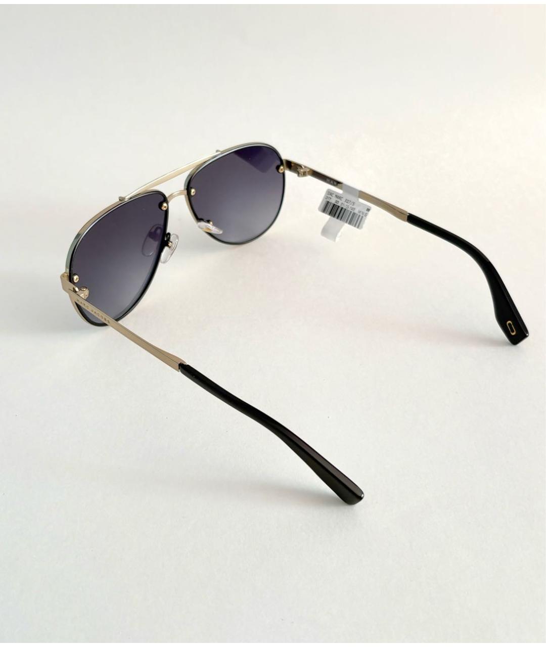 MARC JACOBS Черные металлические солнцезащитные очки, фото 5