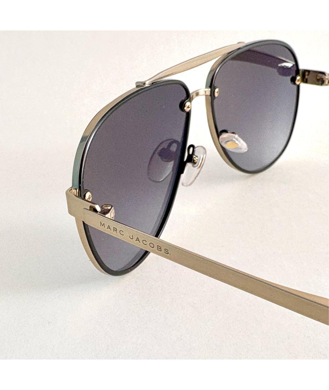 MARC JACOBS Черные металлические солнцезащитные очки, фото 6