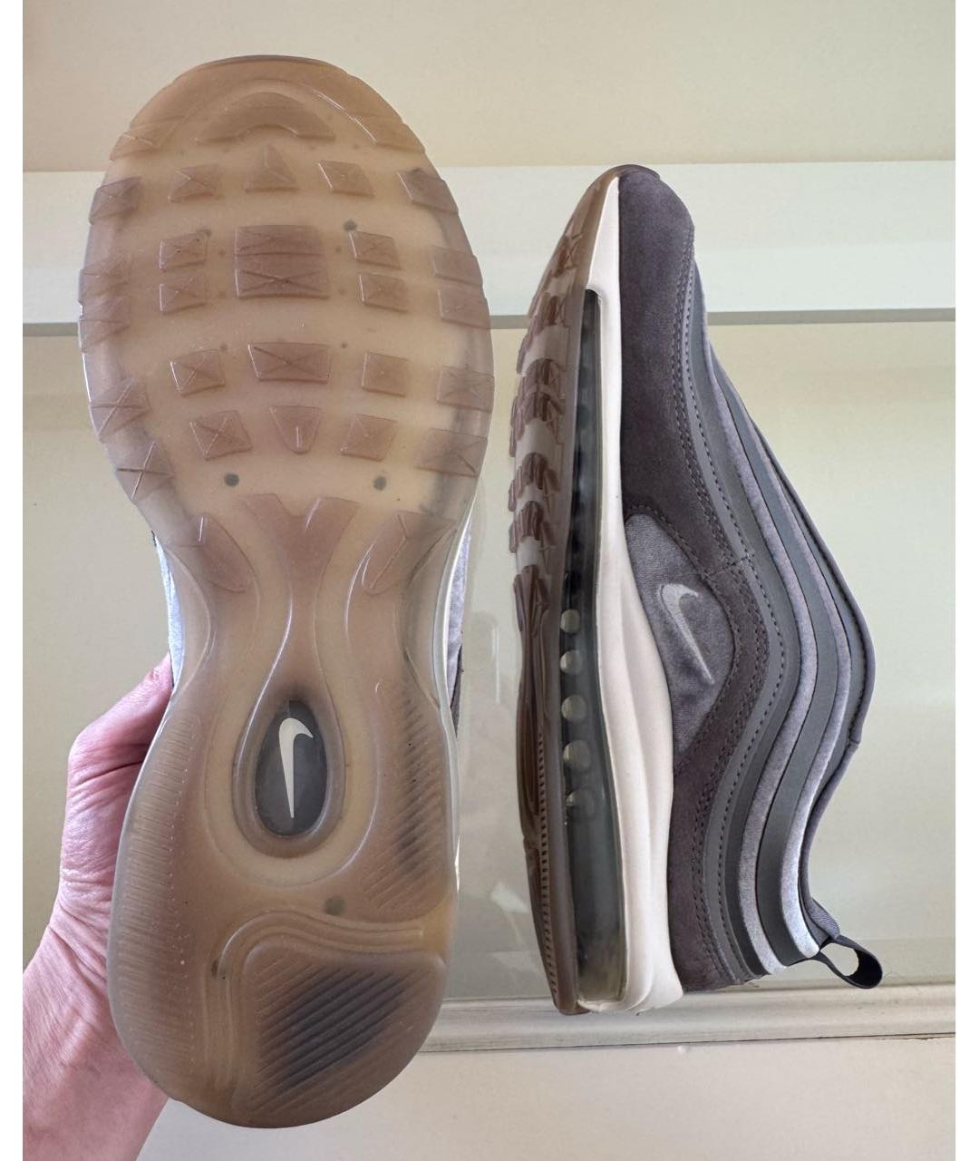 NIKE Антрацитовые текстильные кроссовки, фото 8