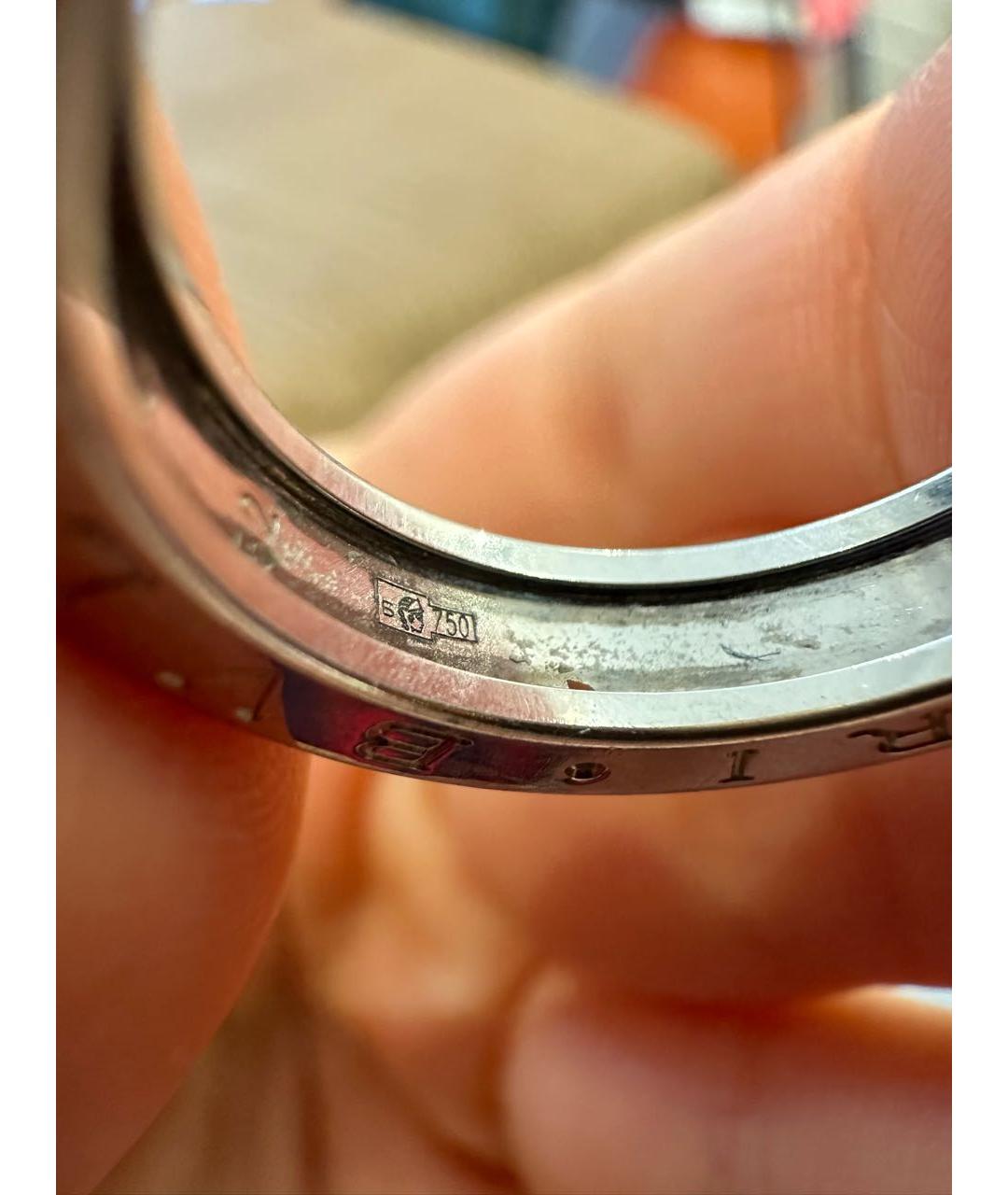 BVLGARI Серебряное кольцо из белого золота, фото 4