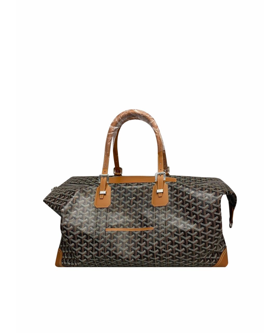 GOYARD Кожаная дорожная/спортивная сумка, фото 1