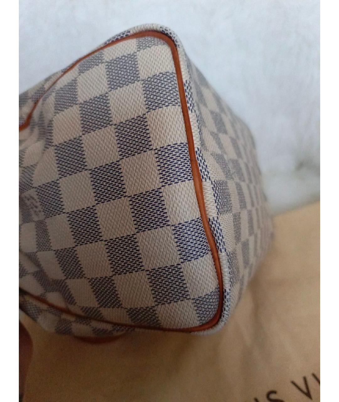 LOUIS VUITTON Белая сумка с короткими ручками, фото 9