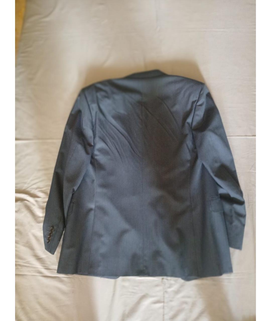 CHRISTIAN DIOR Темно-синий классический костюм, фото 3