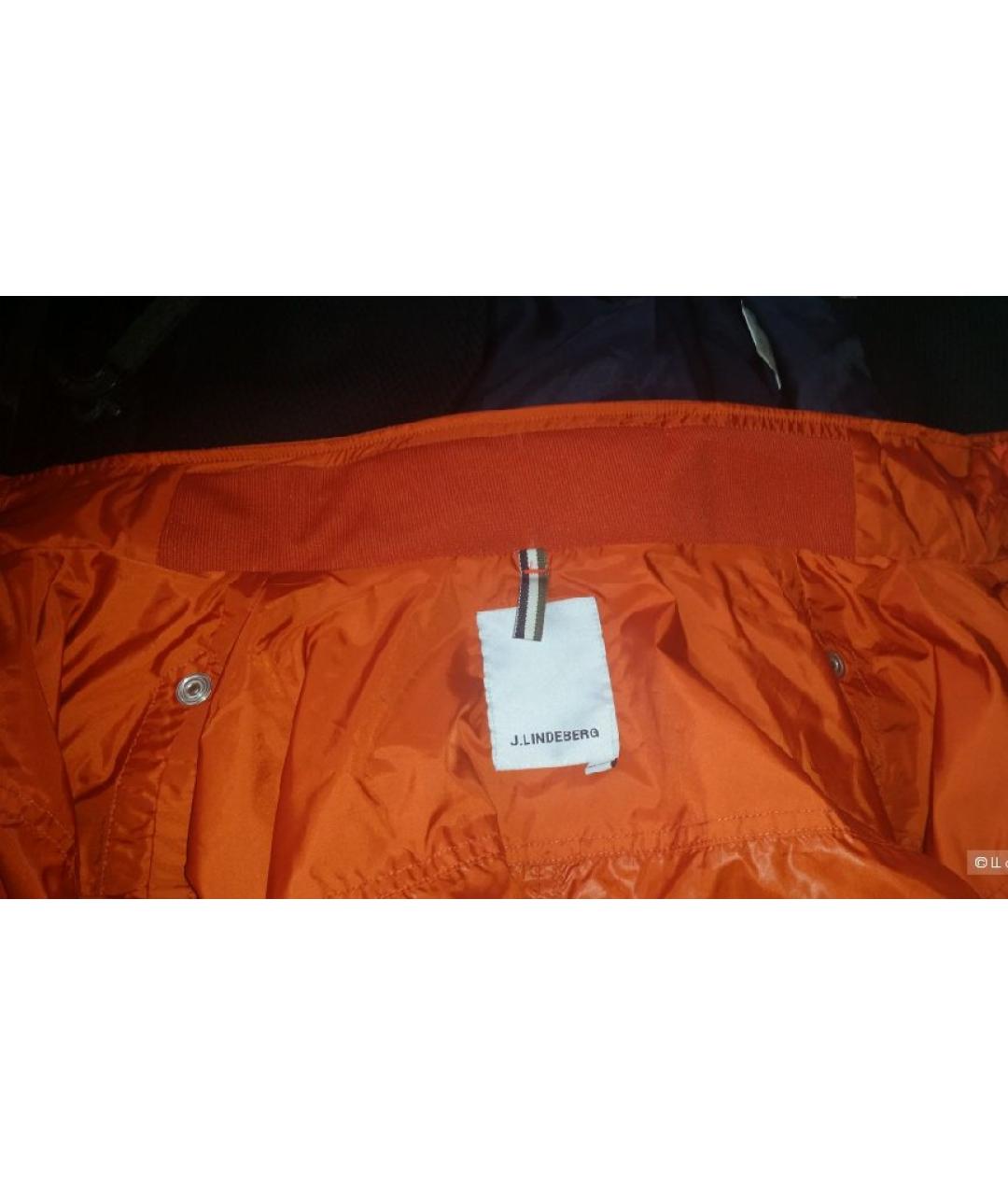 J.LINDERBERG Оранжевая полиамидовая куртка, фото 6