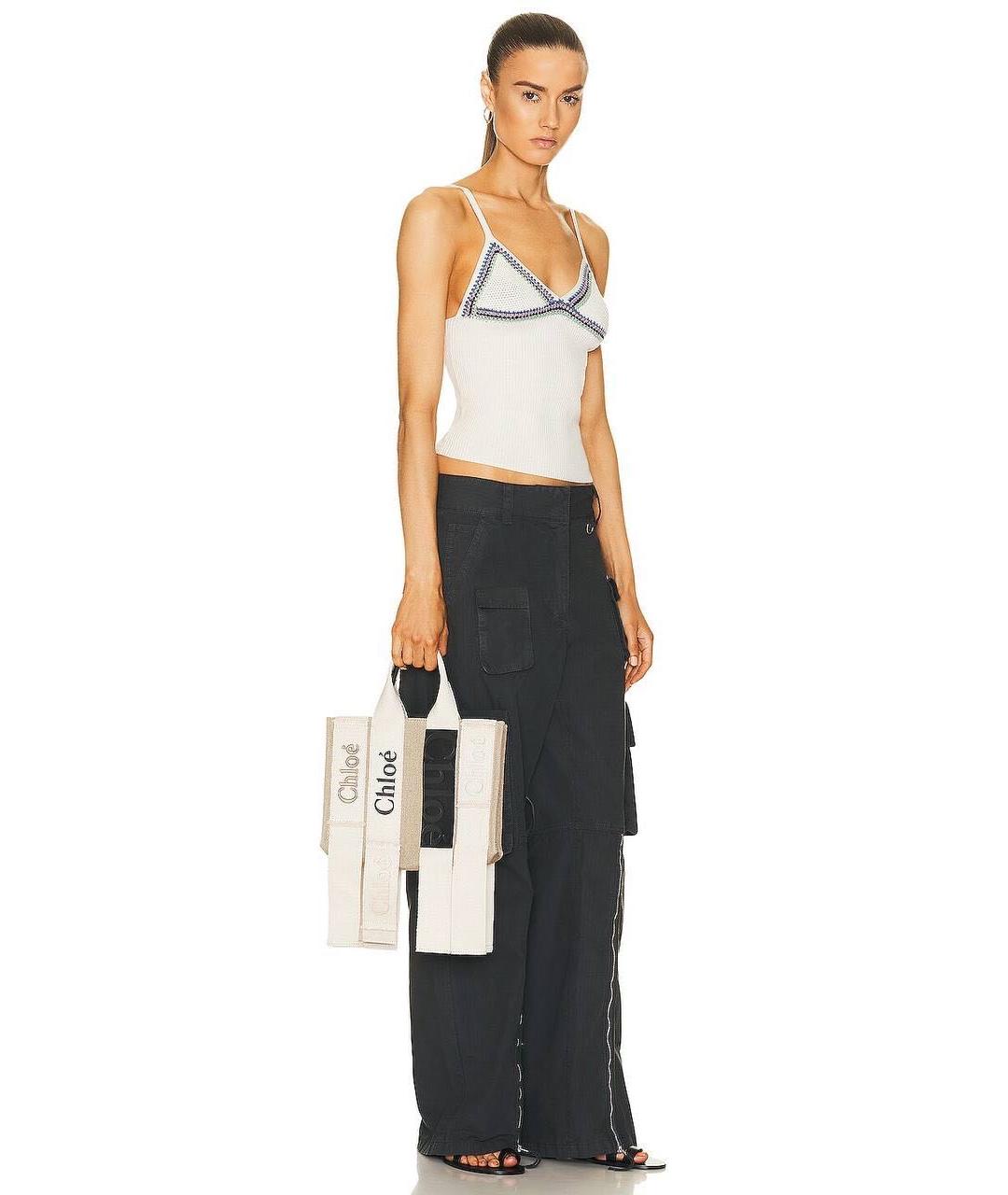 CHLOE Бежевая сумка тоут, фото 4